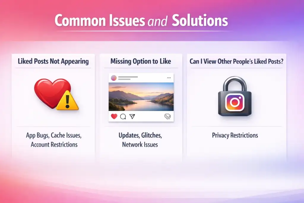 common issues and solutios