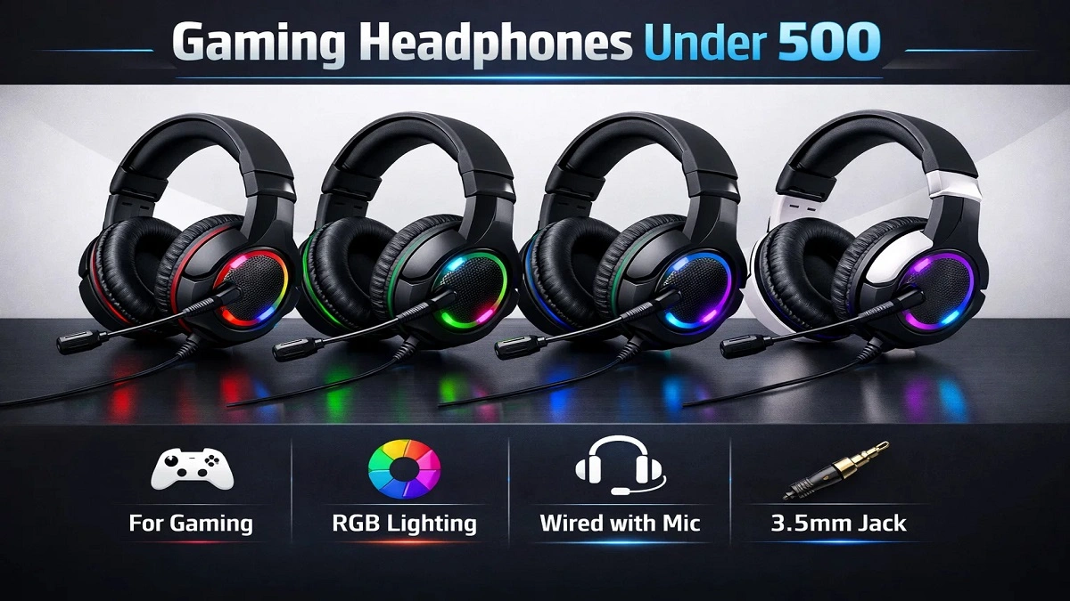gaming headphone under 500