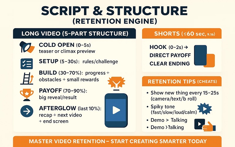 script and structure