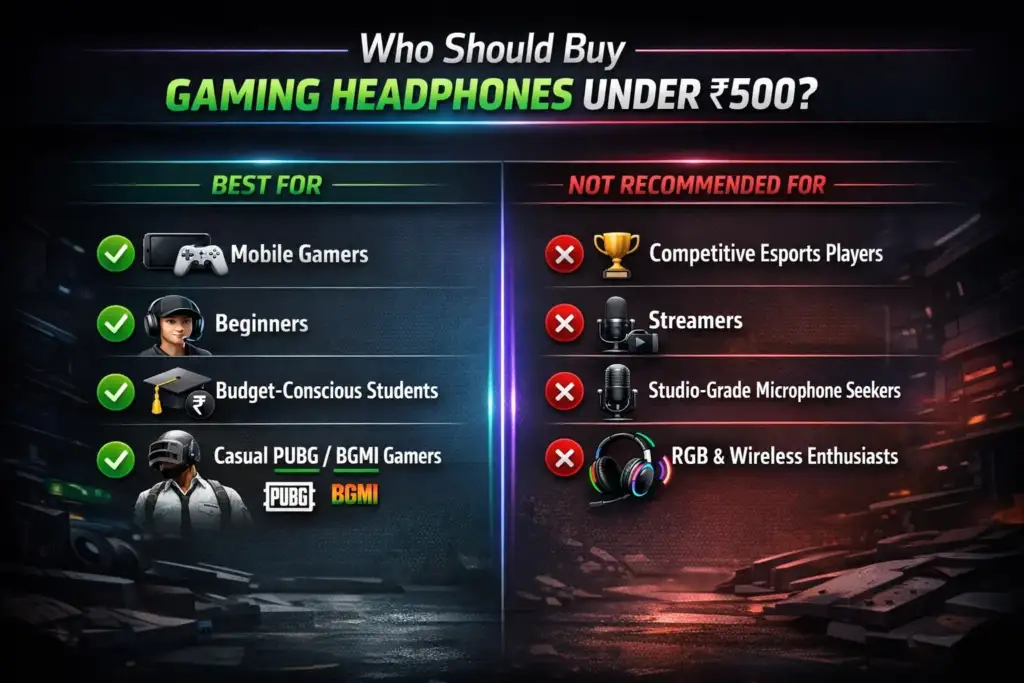 who should buy gaming headphone under 500