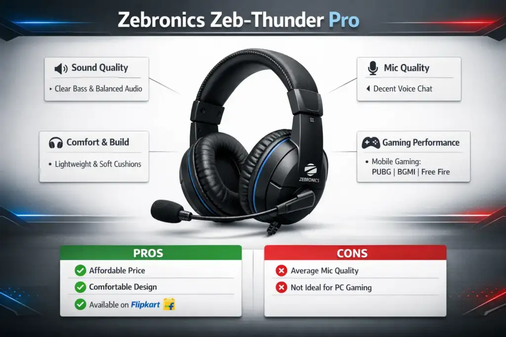 zebronics zeb thunder pro