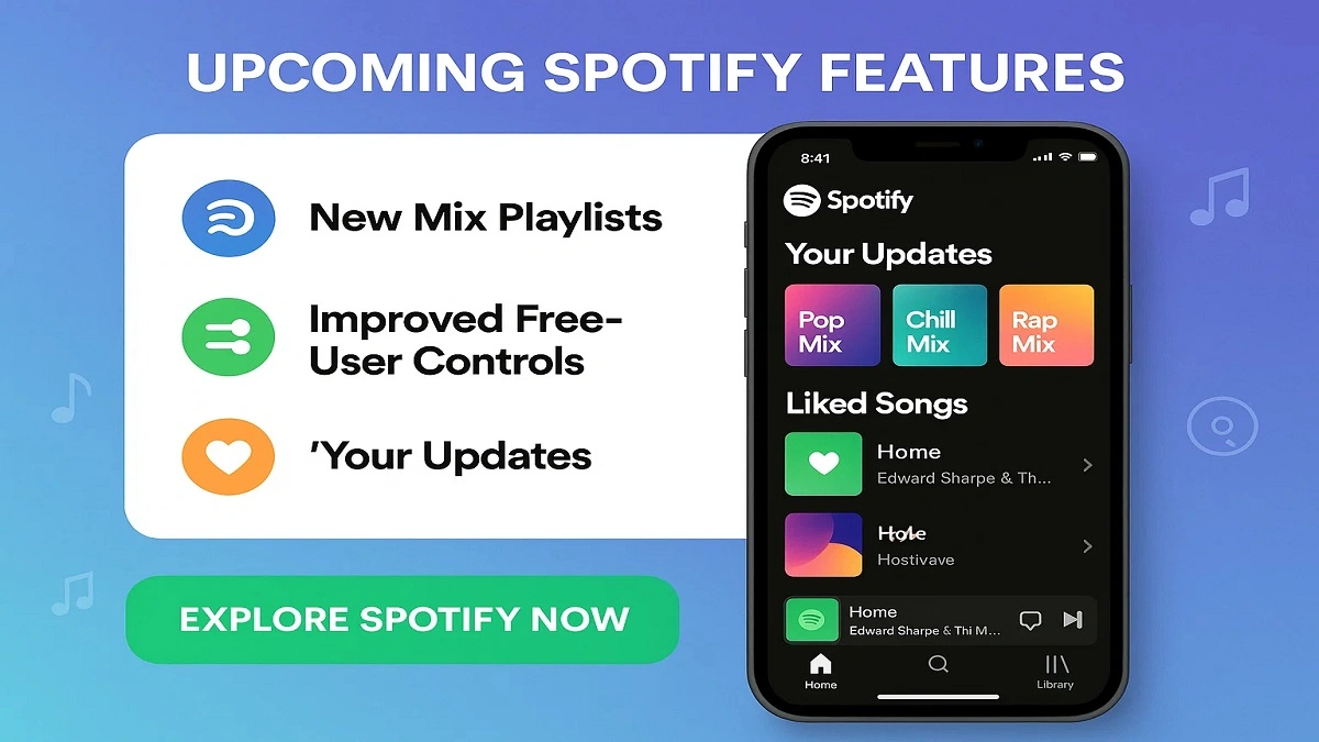 Upcoming spotify features