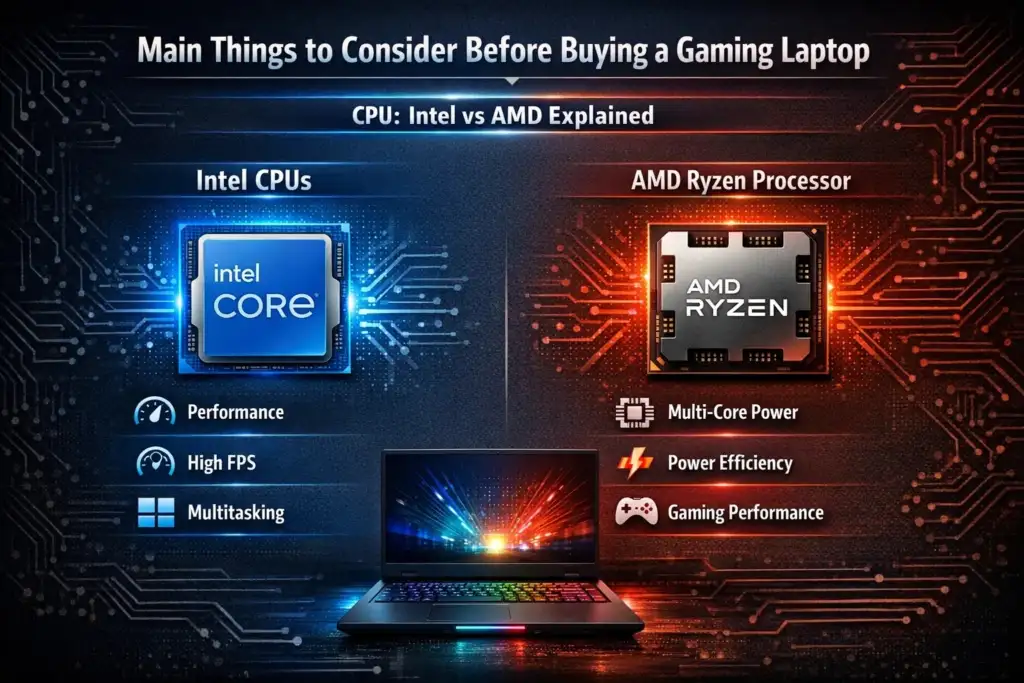 main things to consider before buying a gaming laptop