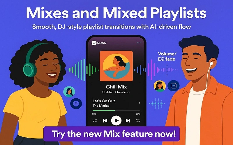 mixes and mixed playlists 