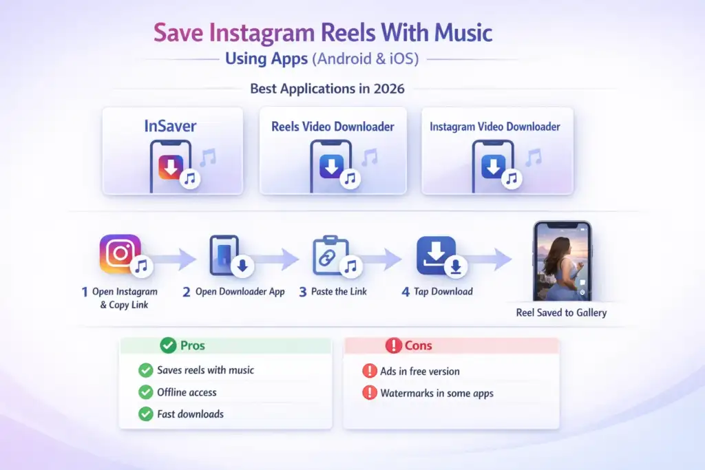 save instagram reels with music