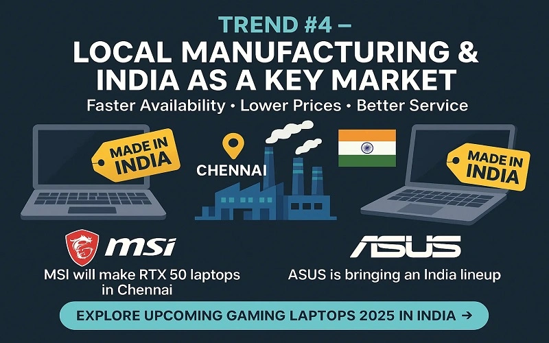 local manufacturing india as a key market
