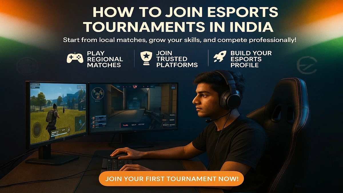 How to Join Esports Tournaments in India