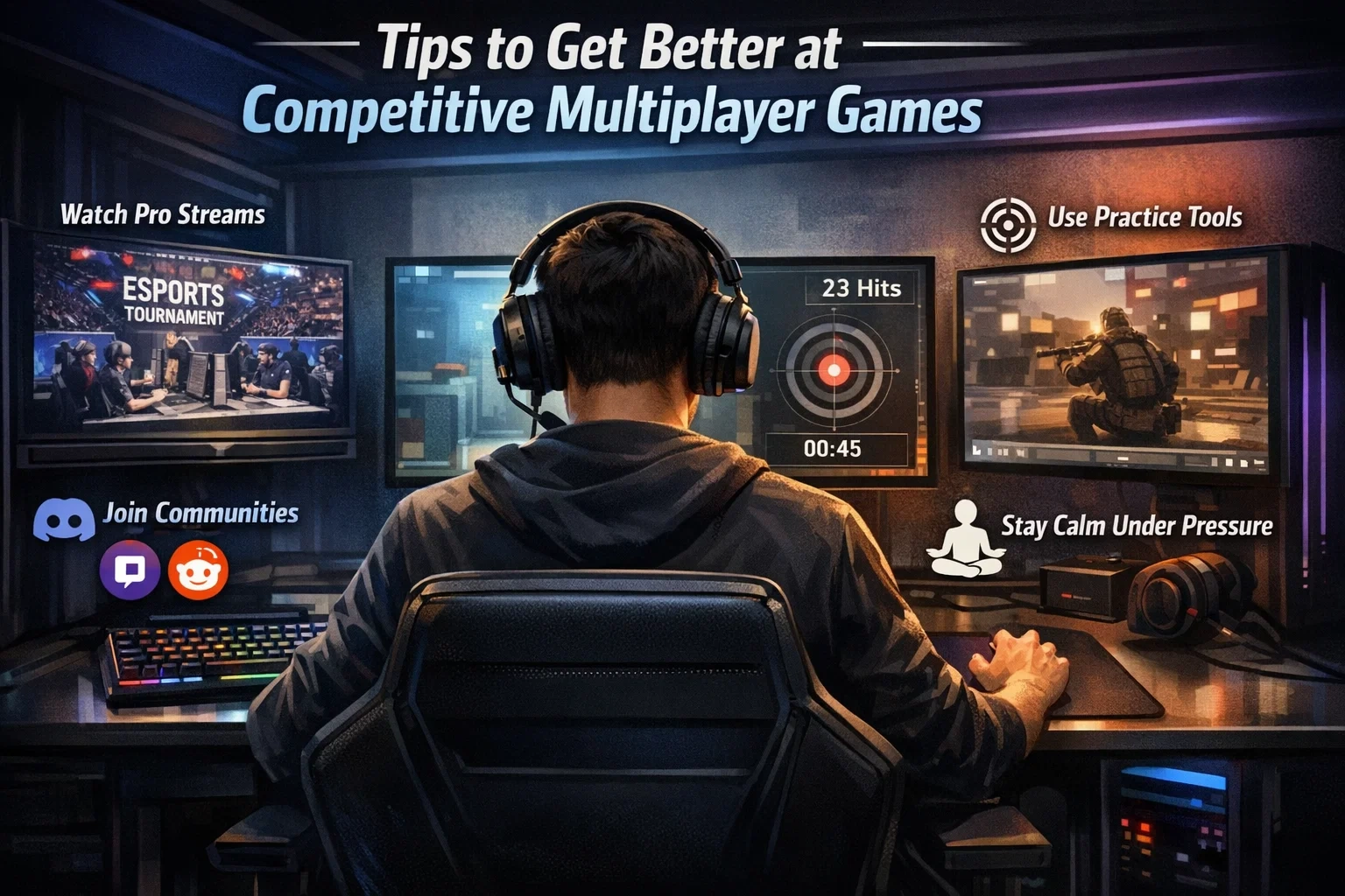 Tips to Get Better at Competitive Multiplayer Games