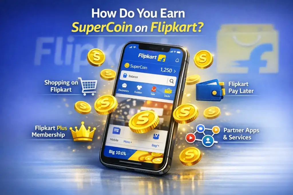 how do you earn supercoin on flipkart