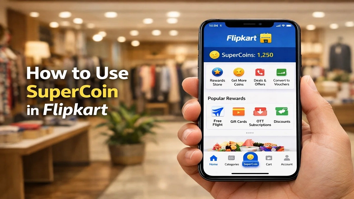 how to use supercoin in Flipkart