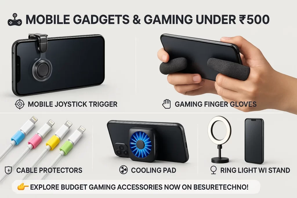 mobile and gaming gadgets under 500