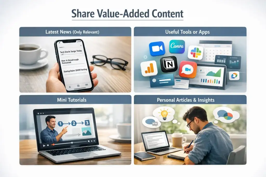 share value added content
