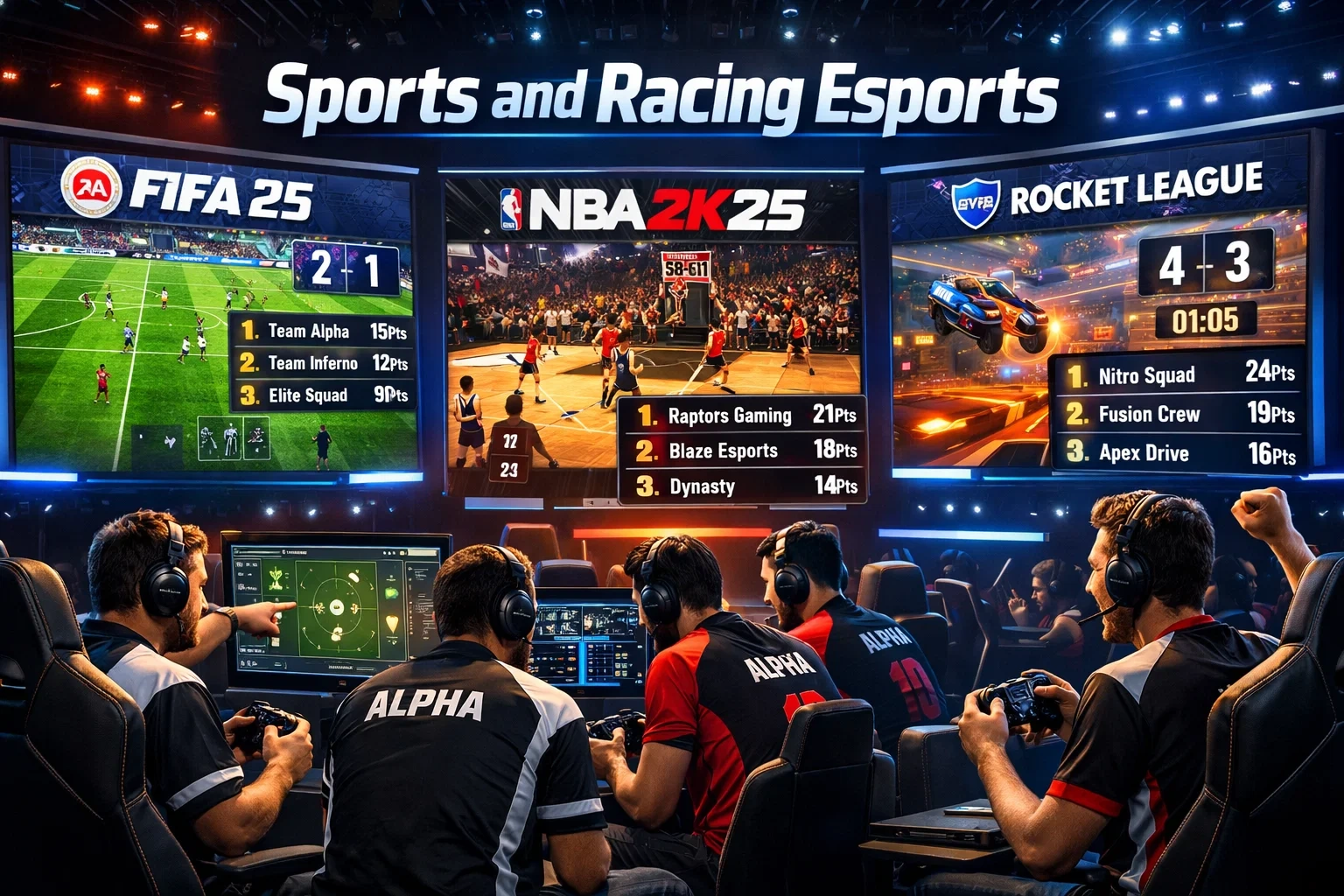 sports and racing esports