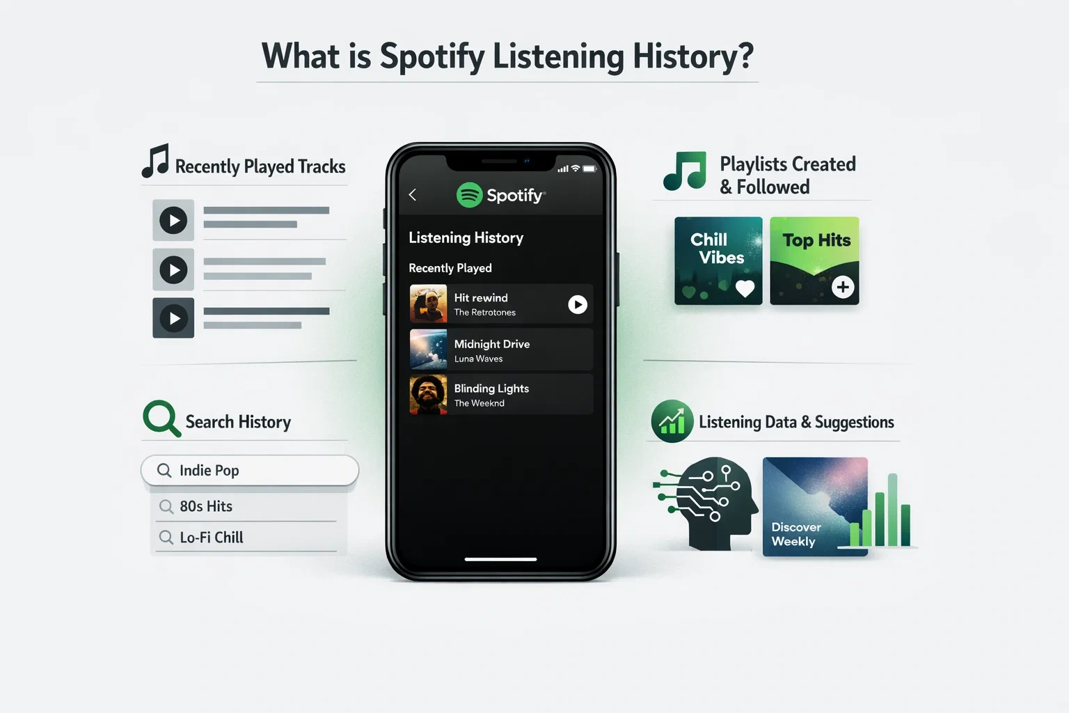 what is spotify listening history