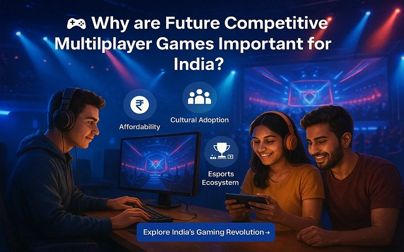 why are future competitive multiplayer games important for india