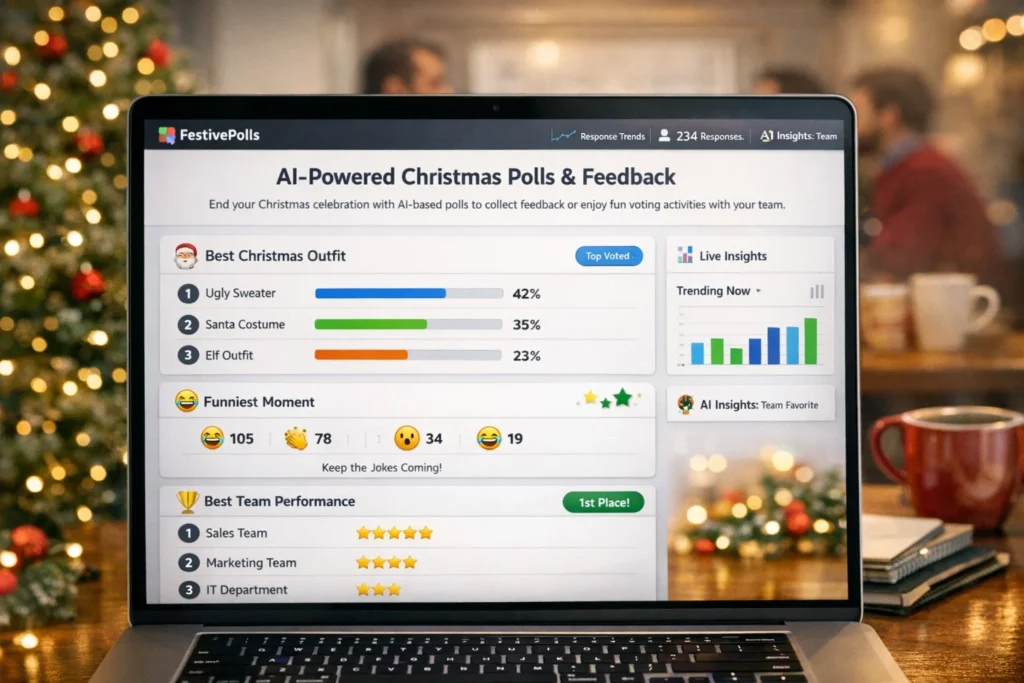 AI-Powered Christmas Polls & Feedback