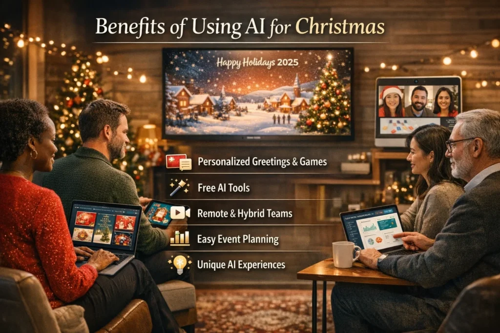 Benefits of using AI for Christmas