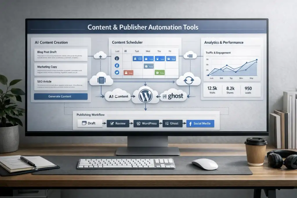 Content & Publisher SaaS Automation Tools