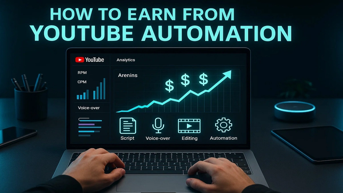 How to Earn From YouTube Automation