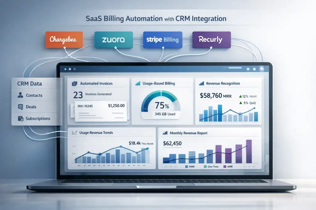 SaaS Billing Automation Tools (CRM Integration)