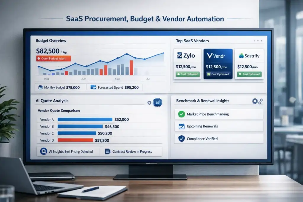 SaaS Procurement, Budget & Vendor Automation