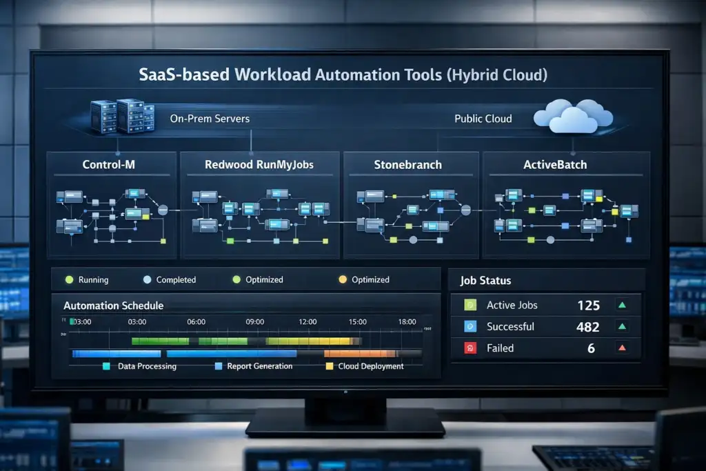 SaaS-based Workload Automation Tools Hybrid Cloud
