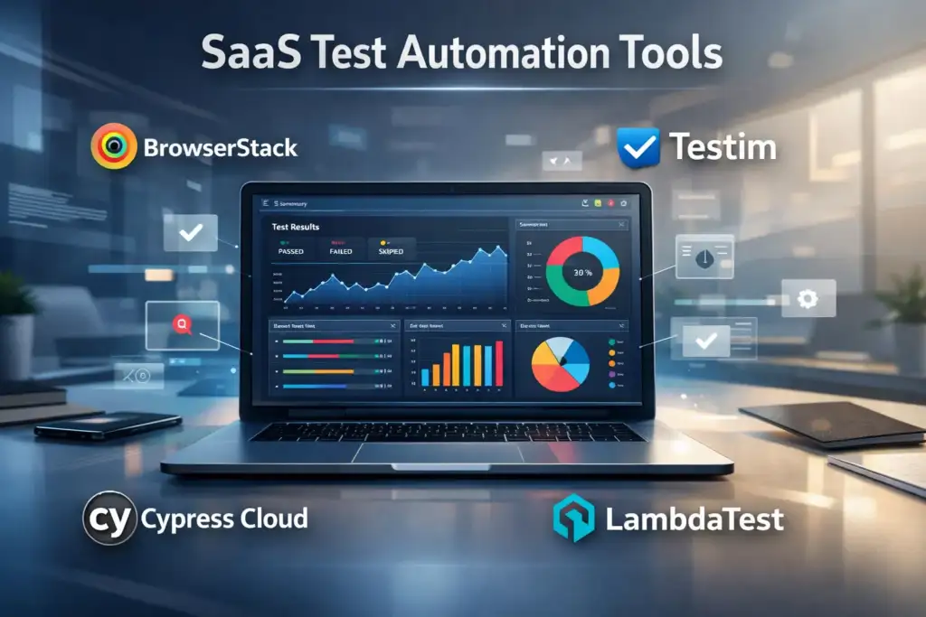 Saas test automation tools