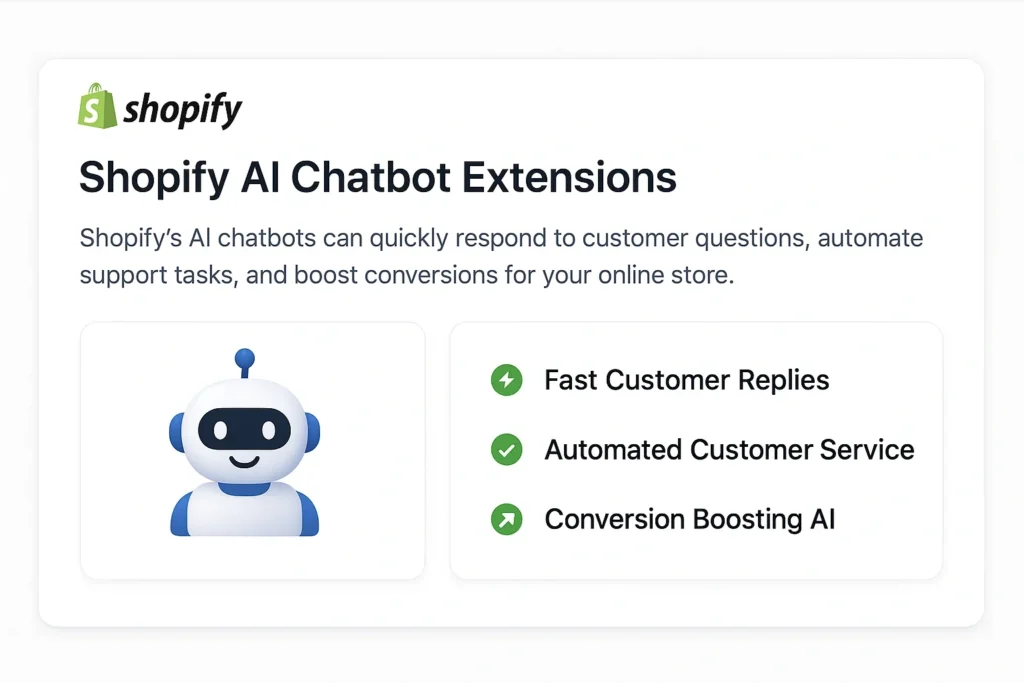 Shopify AI Chatbot Extensions
