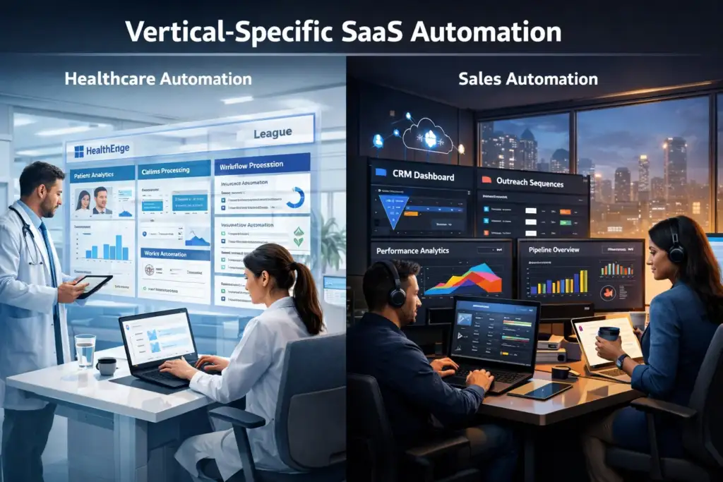 Vertical-Specific SaaS Automation (Healthcare & Sales)