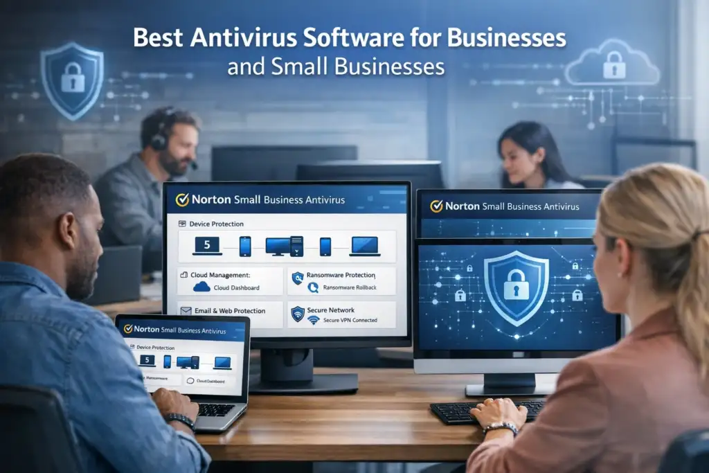 best antivirus software for businesses and small businesses
