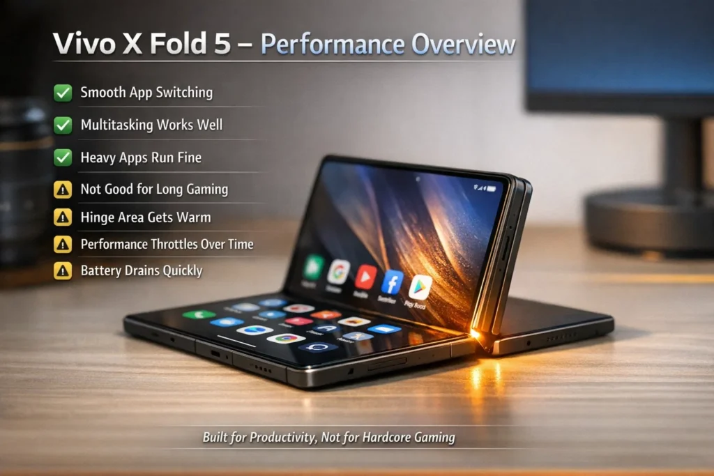 vivo x fold 5 performance overview