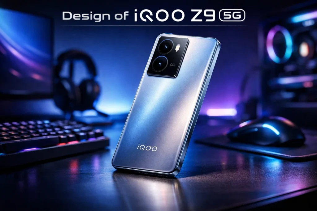 Design of iqoo z9 5g Design of iqoo z9 5g