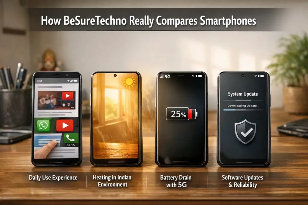 How BeSureTechno Compares Smartphones