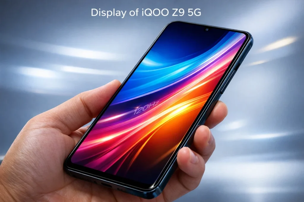 dispaly of iqoo z9 5g dispaly of iqoo z9 5g