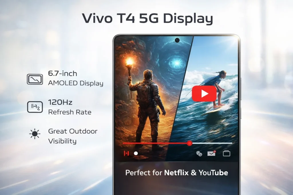 vivo t4 5g display vivo t4 5g display