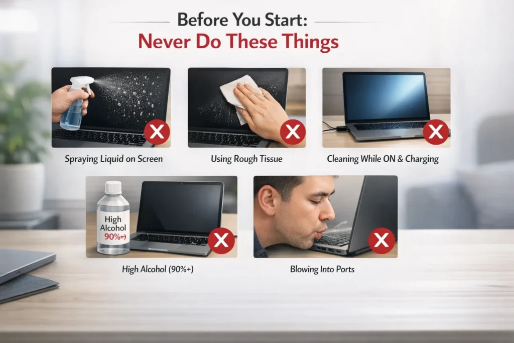 Before You Start- Never Do These Things Before You Start- Never Do These Things