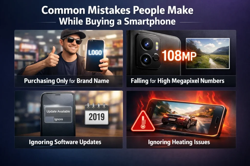 Common Mistakes People Make while buying smartphone