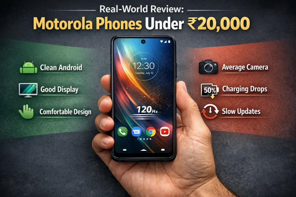 Real-World Review: Motorola Phones Under 20000