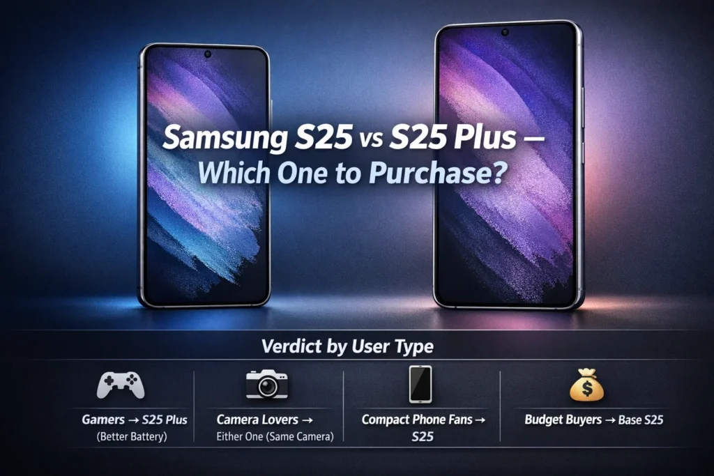 Samsung S25 vs S25 Plus – Which One to Purchase Samsung S25 vs S25 Plus – Which One to Purchase