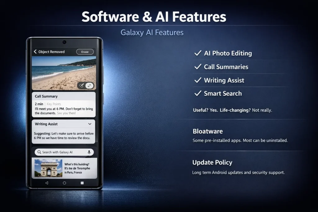 Software & AI Features Software & AI Features