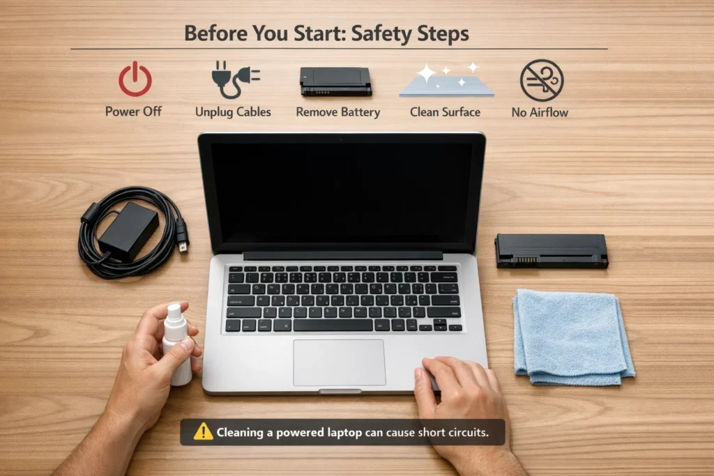 before you start- safety steps before you start- safety steps