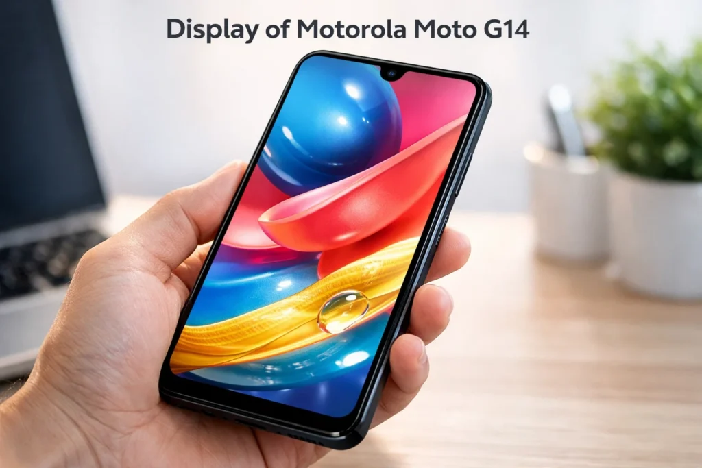 display of motorola moto g14 display of motorola moto g14