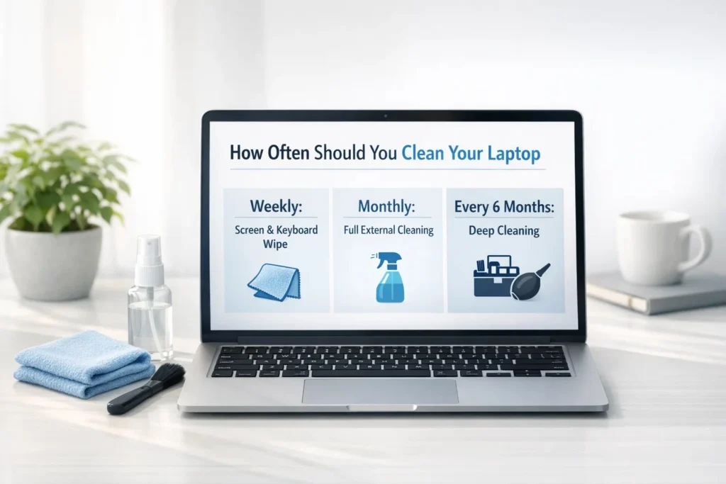how often should you clean your laptop how often should you clean your laptop