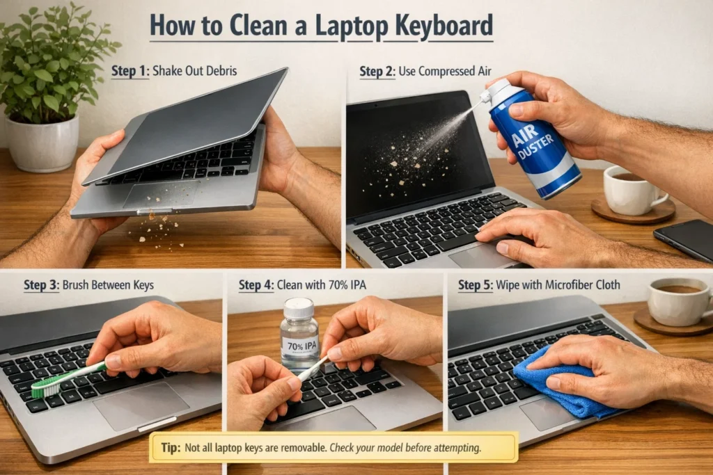 how to clean a laptop keyboard how to clean a laptop keyboard