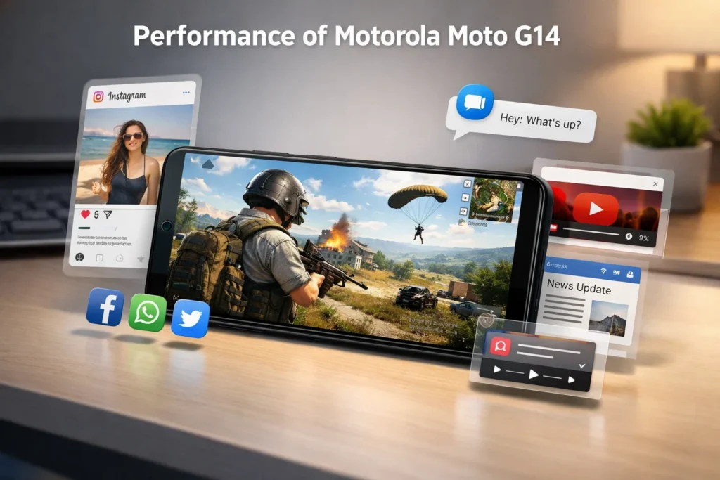 performance of motorola moto g14 performance of motorola moto g14