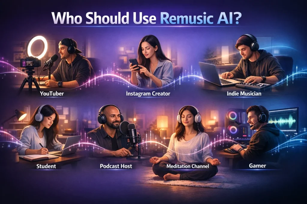 who should use remusic ai who should use remusic ai