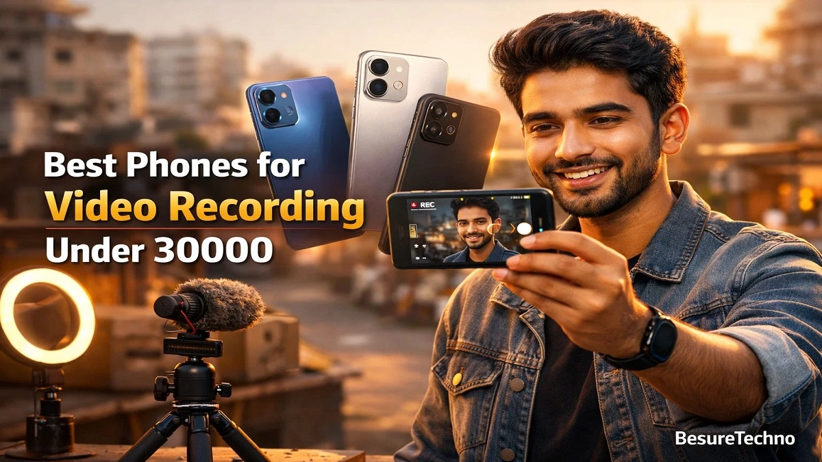 Best Phones for Video Recording Under 30000