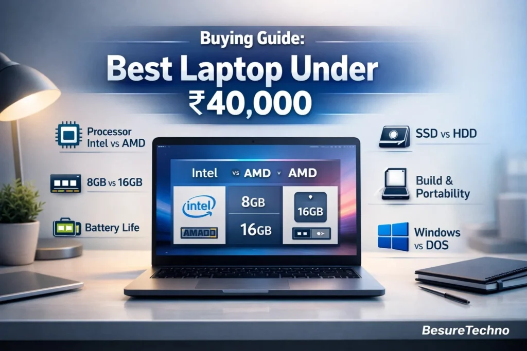 Buying Guide To Choosing the Best Laptop Under 40000