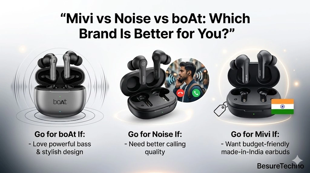 Mivi vs Noise vs boAt- Which Brand Is Better for You