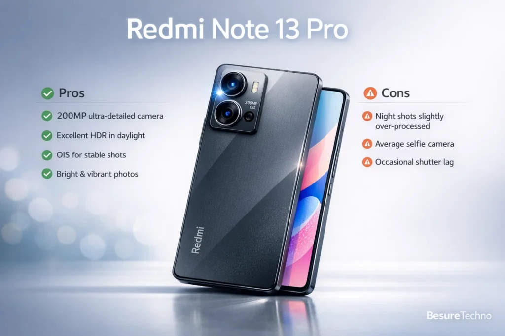 Redmi Note 13 Pro- pros and cons